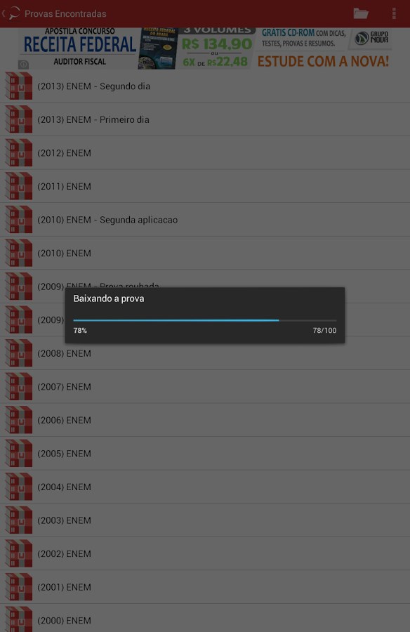 Imagem 4 do AcheProvas - ENEM e Vestibular