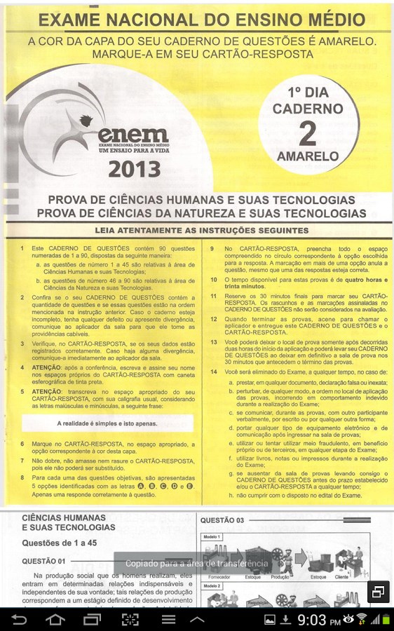 AcheProvas - ENEM e Vestibular - Imagem 2 do software