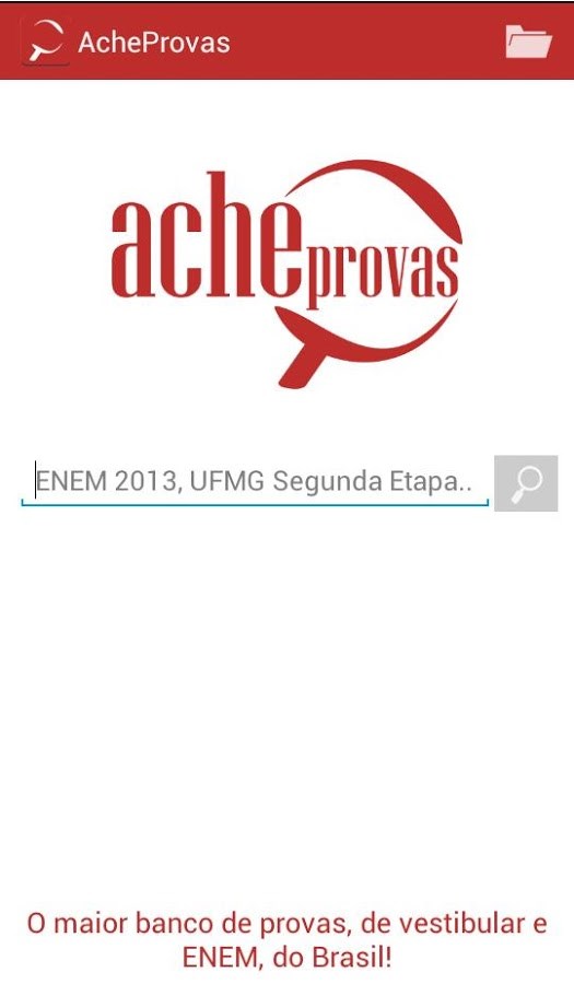 Imagem 8 do AcheProvas - ENEM e Vestibular