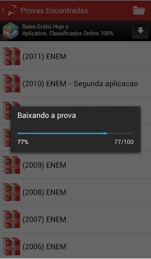 Imagem 11 do AcheProvas - ENEM e Vestibular
