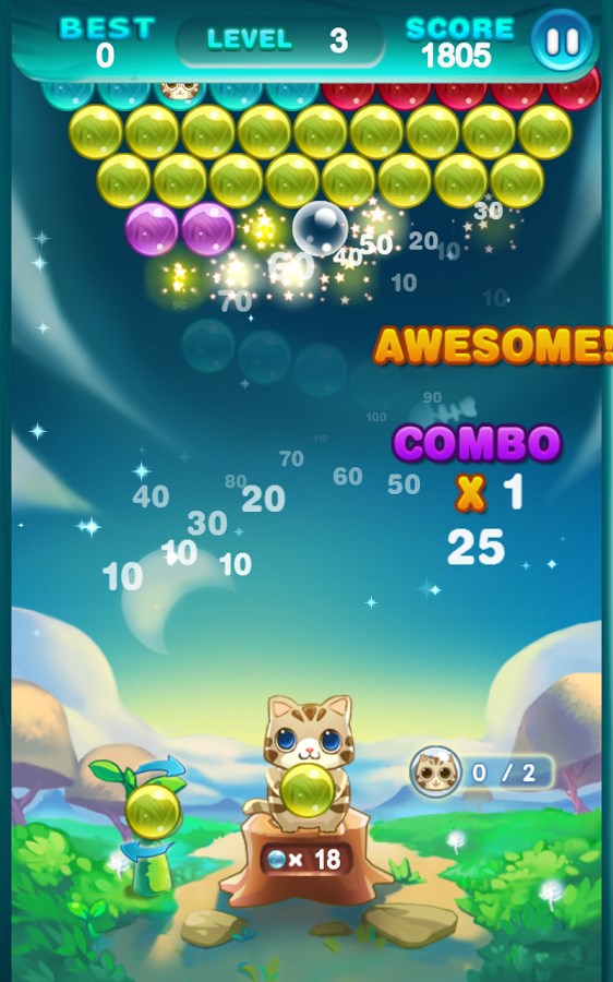 bubble cat rescue download