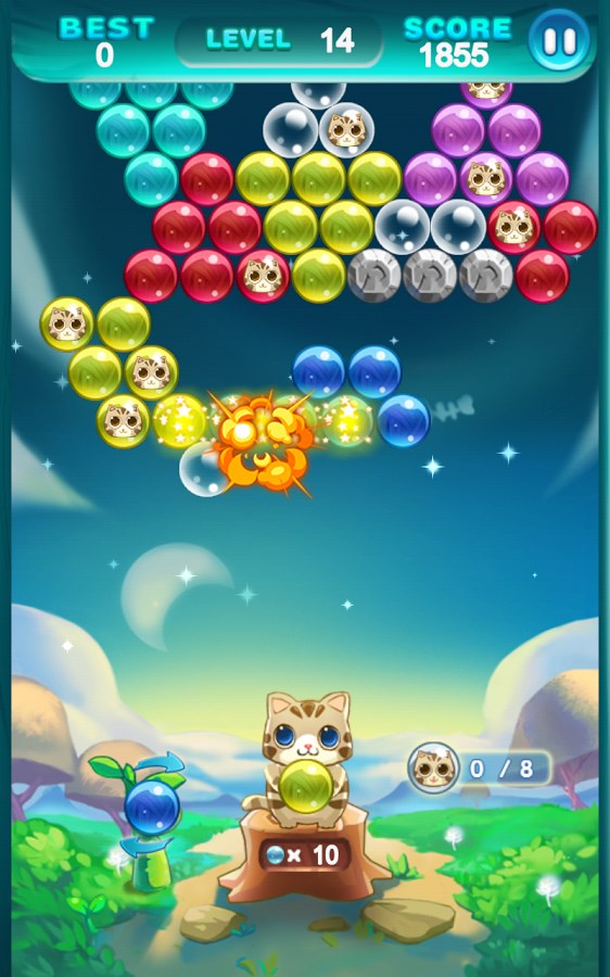 bubble cat rescue download
