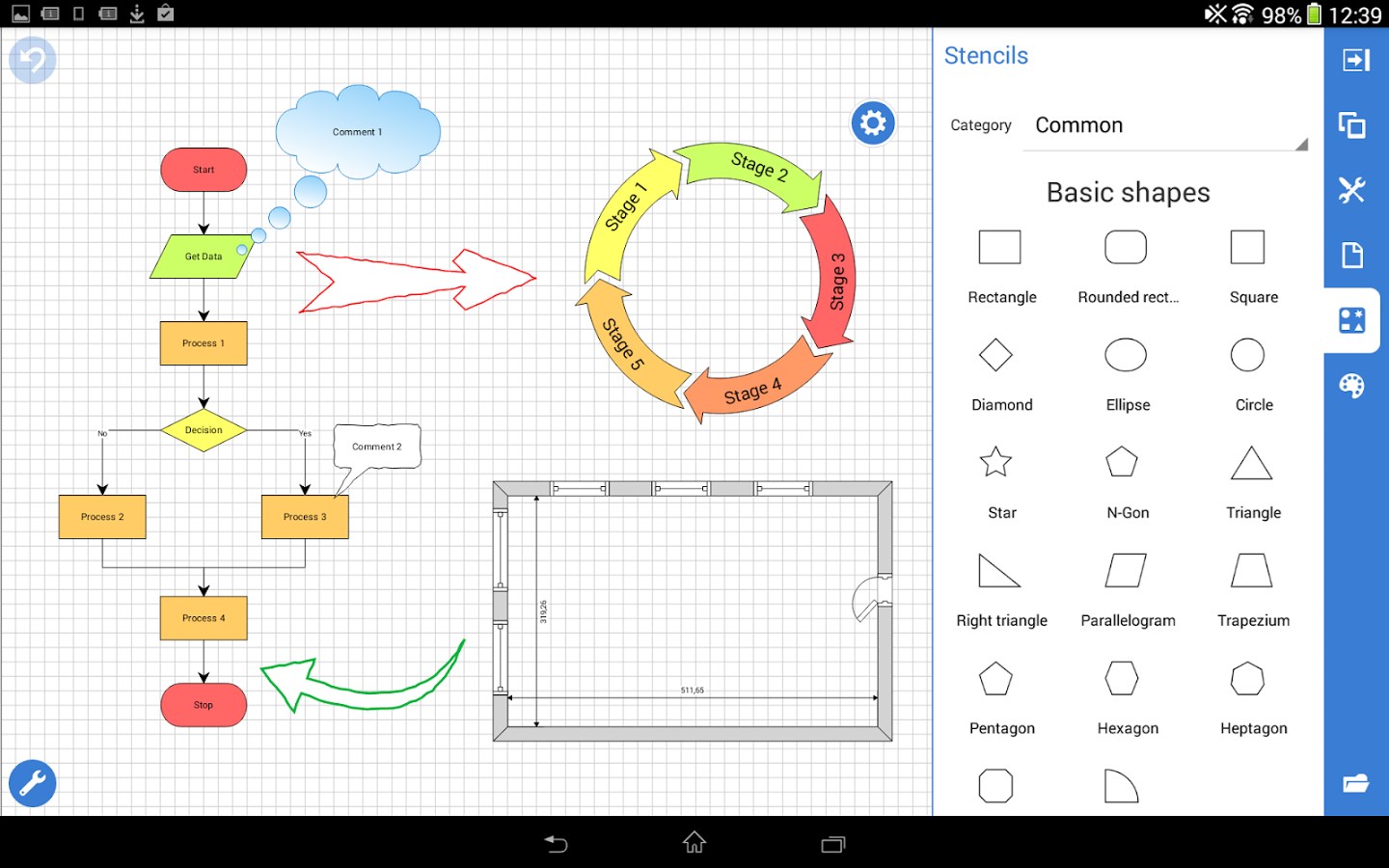 Grapholite Diagrams Demo - Imagem 1 do software