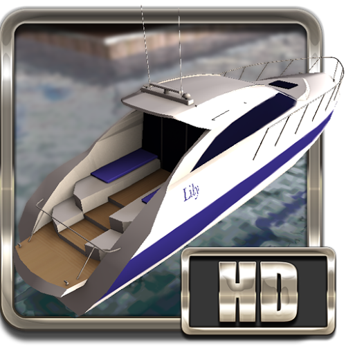 Logo BOAT PARKING 3D Ícone Logo BOAT PARKING 3D Ícone