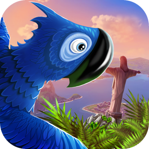 Logo Escape From Rio: Blue Birds Ícone Logo Escape From Rio: Blue Birds Ícone