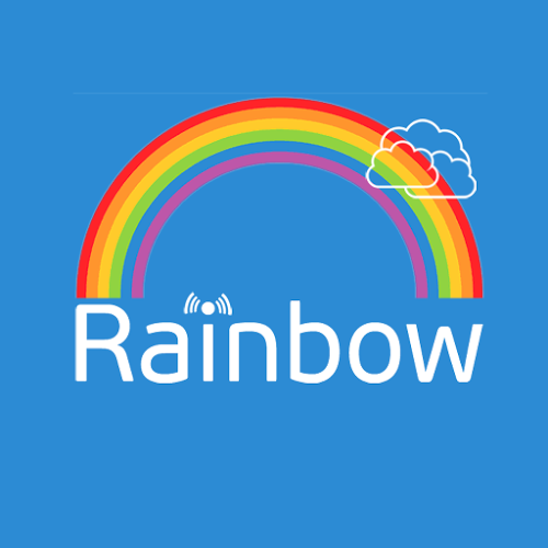 Logo Rainbow – Sync your data Ícone Logo Rainbow – Sync your data Ícone