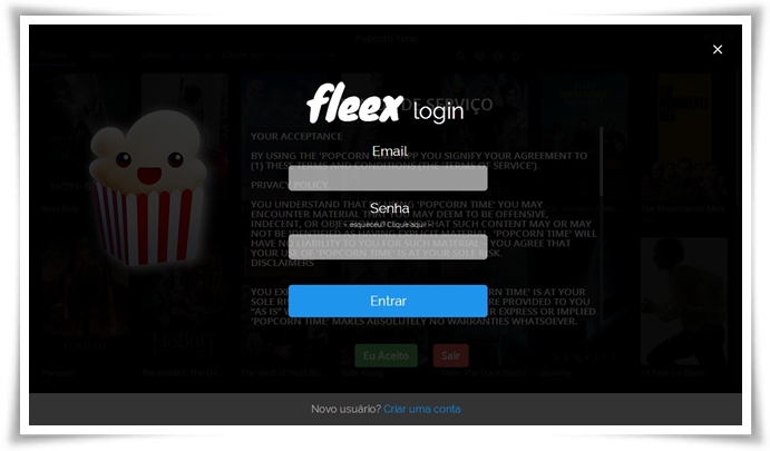 Imagem 1 do Fleex - Popcorn Time