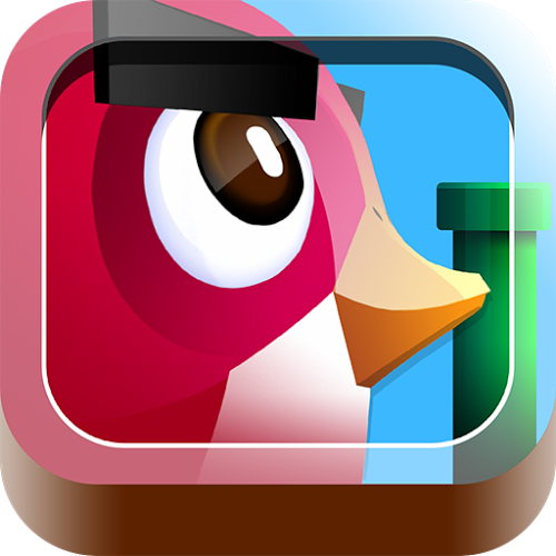 Logo Belly Bird 3D Ícone Logo Belly Bird 3D Ícone