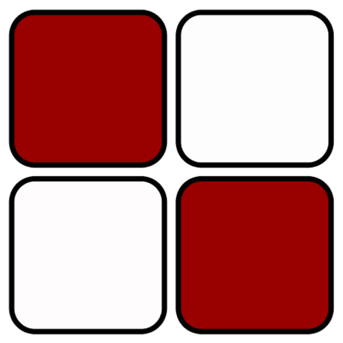 Logo Red and White Ícone Logo Red and White Ícone