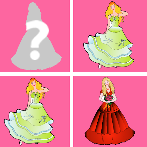Logo Jogo da Memória: Princesas Ícone Logo Jogo da Memória: Princesas Ícone