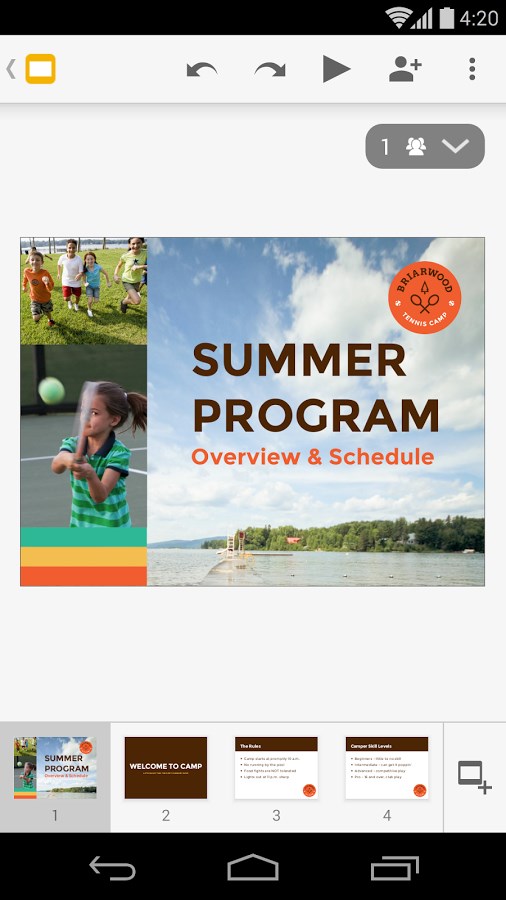 Imagem 4 do Apresentações Google