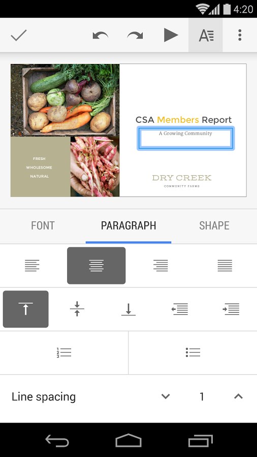 Imagem 5 do Apresentações Google
