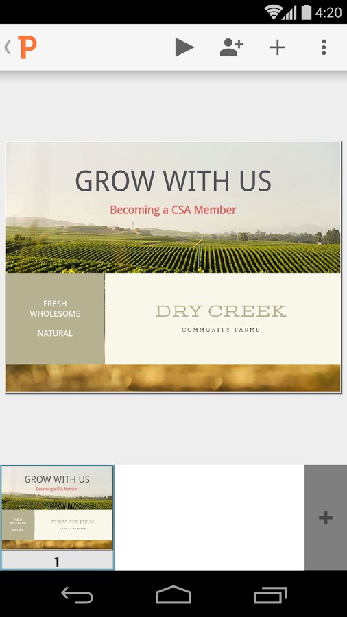 Imagem 6 do Apresentações Google