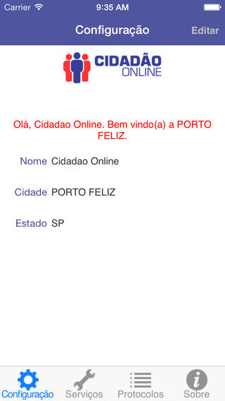 Imagem 1 do Cidadão Online
