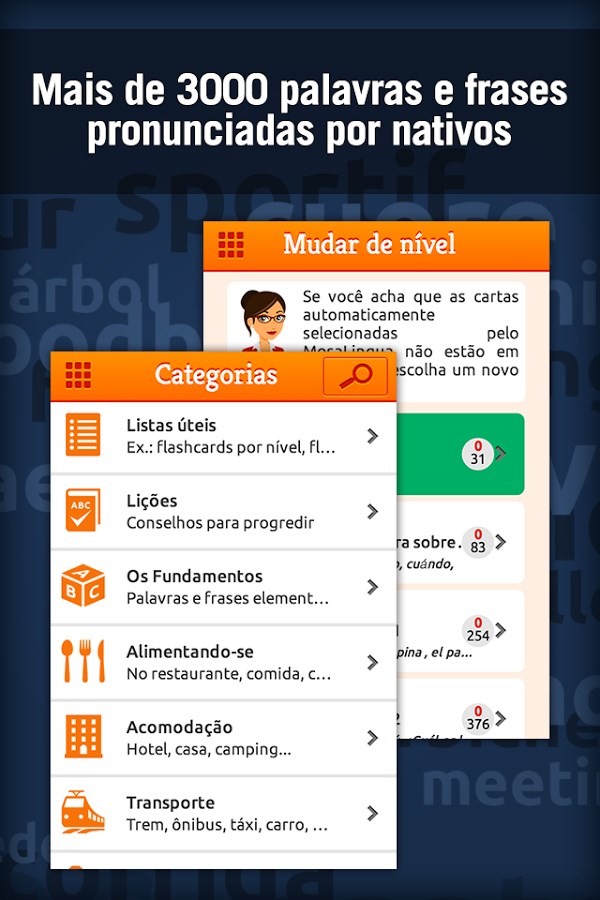 Aprender Espanhol - MosaLingua - Imagem 2 do software