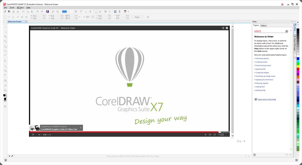 corel draw version 7