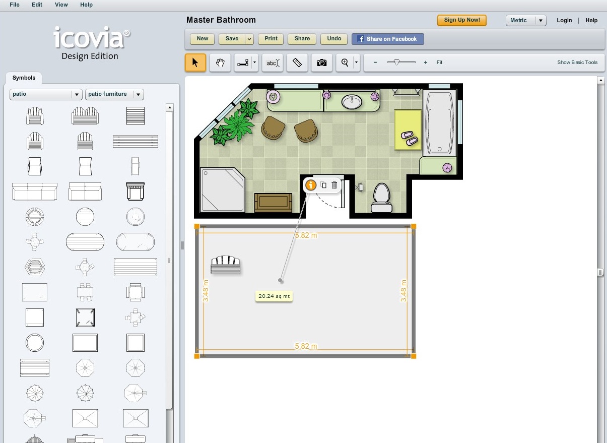 Icovia Room Planner Matrix - Create breathtaking 3d room designs ...