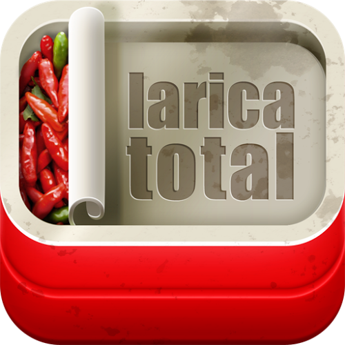 Logo Larica Total Ícone Logo Larica Total Ícone