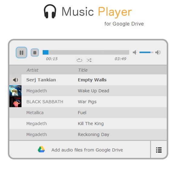 google drive download music