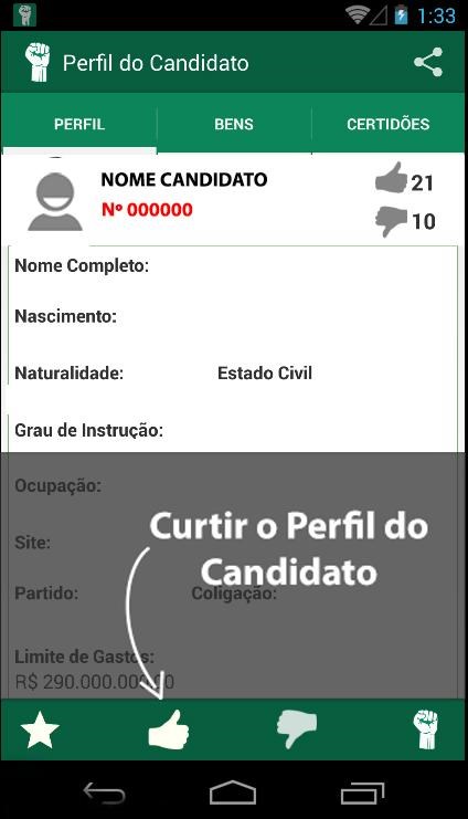 Proteste - Eleições 2014 - Imagem 2 do software