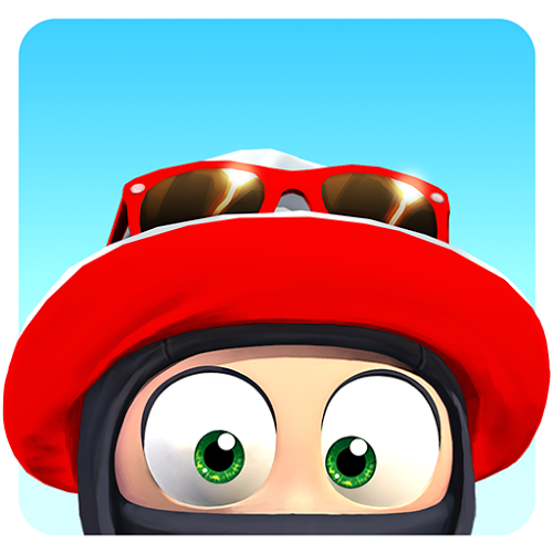 Logo Clumsy Ninja Ícone Logo Clumsy Ninja Ícone