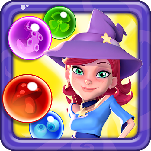 Logo Bubble Witch 2 Saga Ícone Logo Bubble Witch 2 Saga Ícone