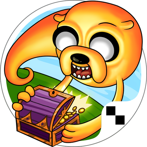 Logo Treasure Fetch: Adventure Time Ícone Logo Treasure Fetch: Adventure Time Ícone