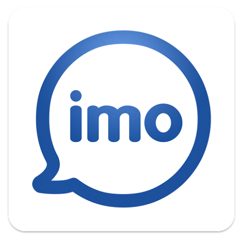 Logo imo chat e chamadas de vídeo Ícone Logo imo chat e chamadas de vídeo Ícone