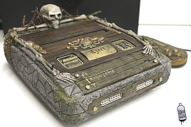 Super Nintendo é personalizado como a tumba de Drácula em Castlevania
