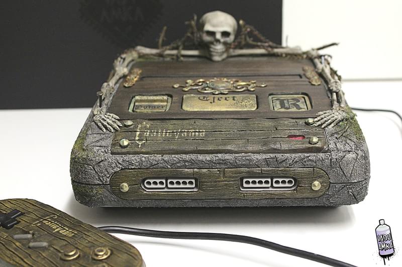 Super Nintendo é personalizado como a tumba de Drácula em Castlevania