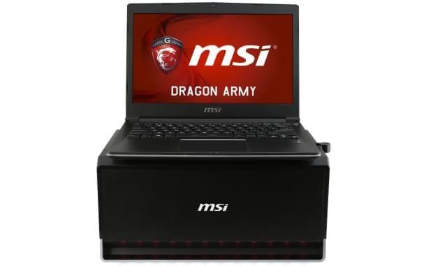 MSI traz o conjunto GS30 Shadow e Gaming Dock à CES 2015