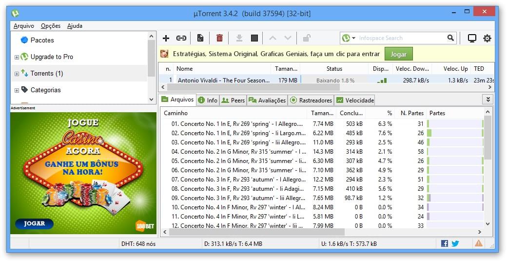 Imagem 11 do uTorrent Portable