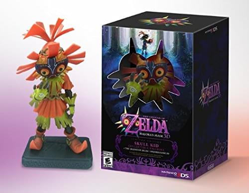 Edição especial de Zelda: Majora’s Mask 3D conta com miniatura de Skull Kid