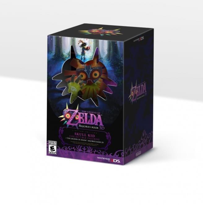 Edição especial de Zelda: Majora’s Mask 3D conta com miniatura de Skull Kid