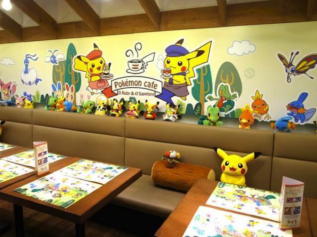 Tóquio ganha um café temático de Pokémon Omega Ruby e Alpha Sapphire