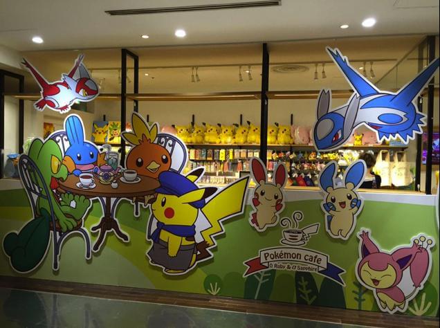 Tóquio ganha um café temático de Pokémon Omega Ruby e Alpha Sapphire