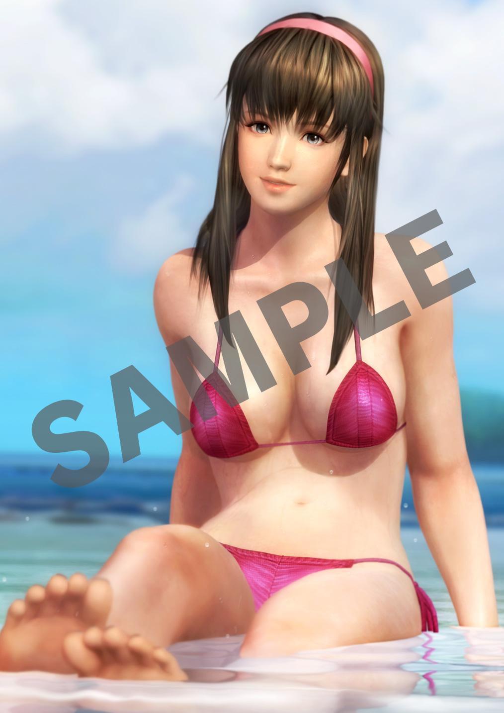 Edição limitada de Dead or Alive 5: Last Round oferece pôsteres de banheiro