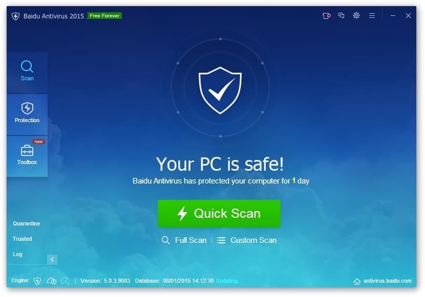 baidu antivirus 2015