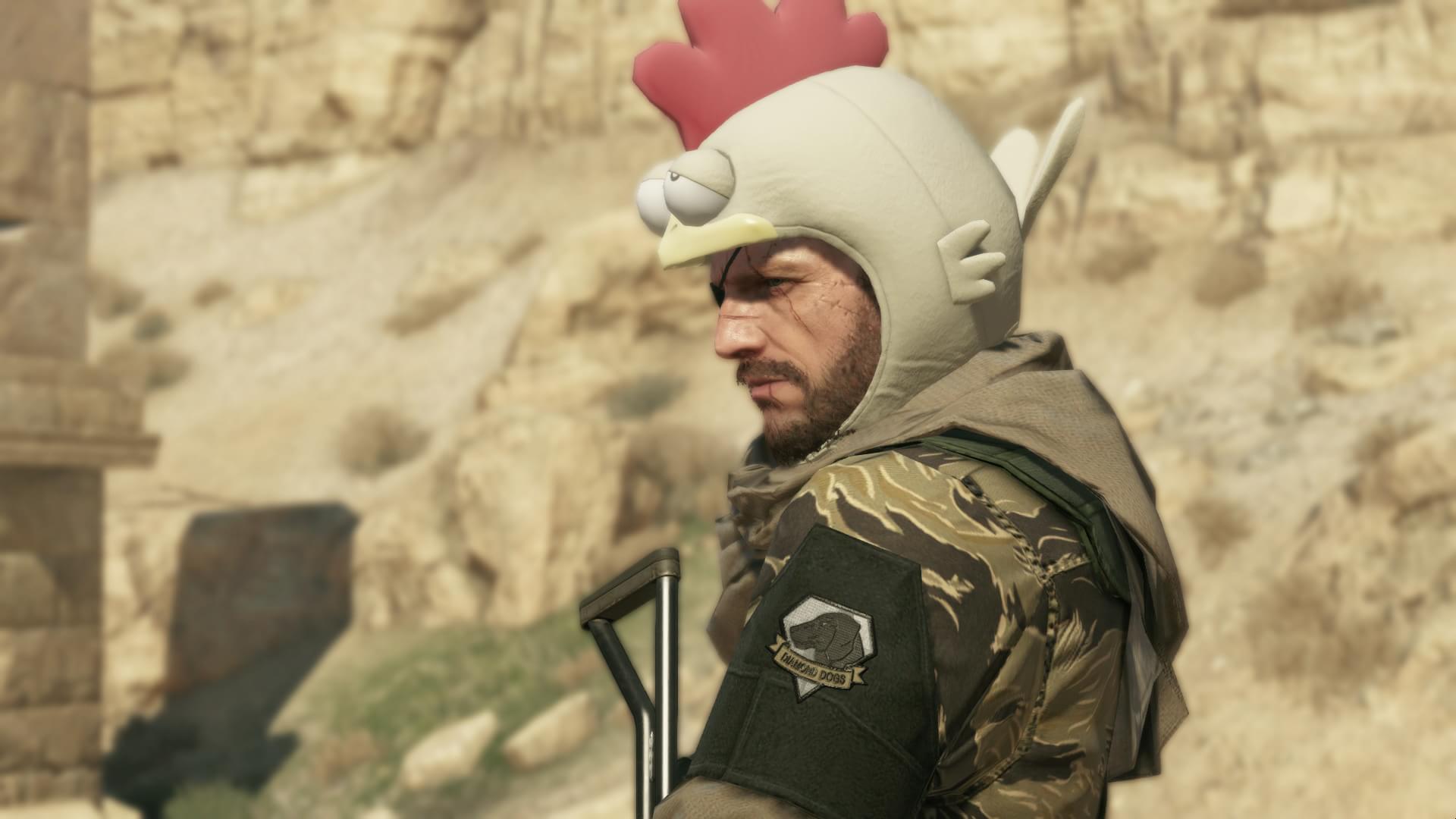 Novas imagens do chapéu de galinha de Metal Gear Solid 5: The Phantom Pain