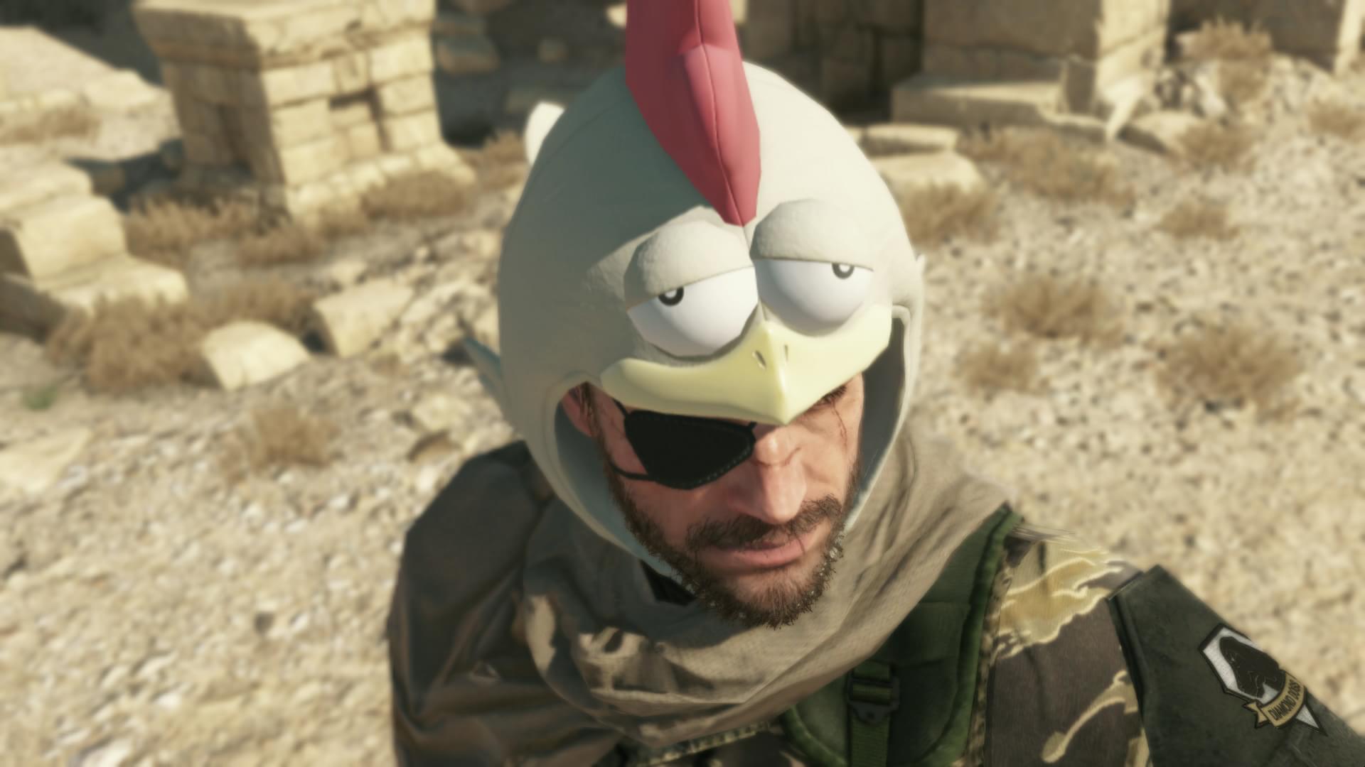 Novas imagens do chapéu de galinha de Metal Gear Solid 5: The Phantom Pain