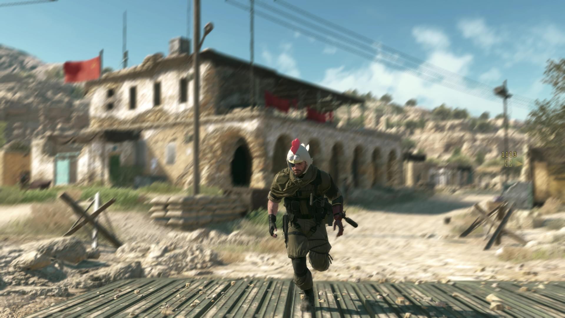 Novas imagens do chapéu de galinha de Metal Gear Solid 5: The Phantom Pain