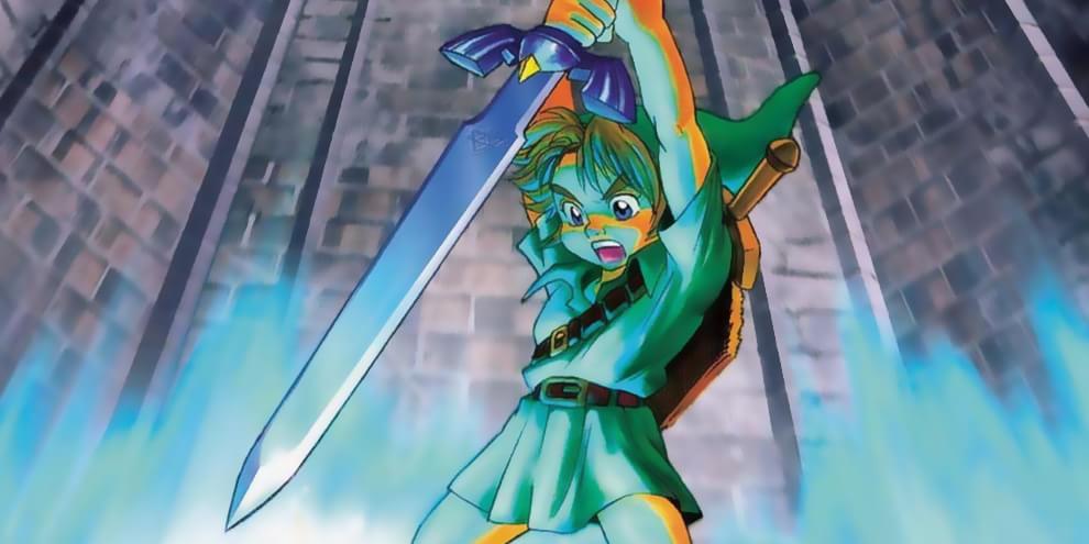 Gamer faz speedrun das três primeiras dungeons de Ocarina of Time, vendado