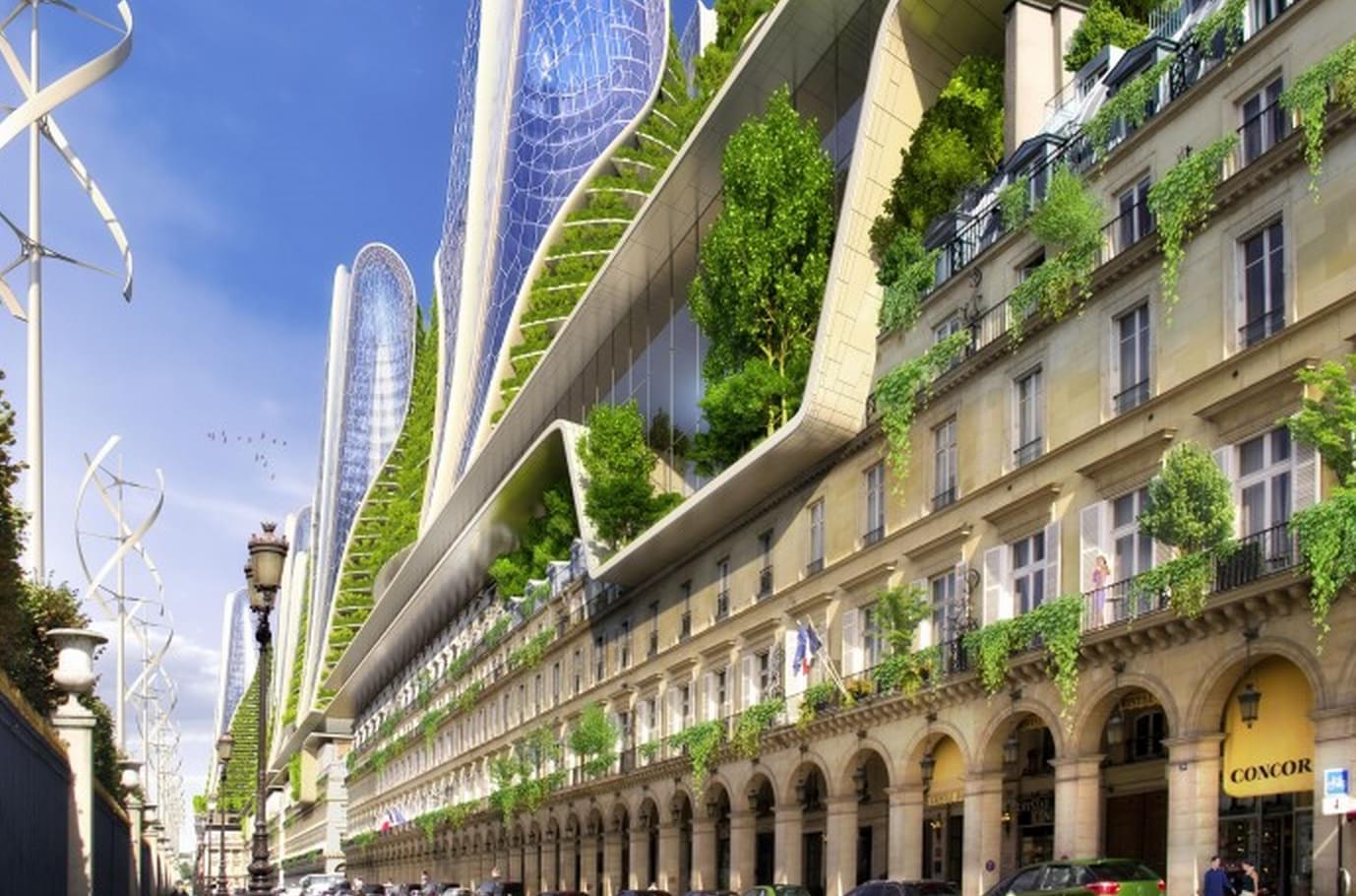 Paris 2050: Confira Uma Projeção Verde Para A Capital Francesa - TecMundo