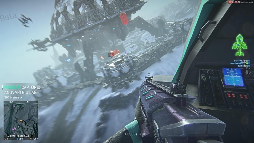 Novas screenshots e videos mostram Beta fechado de Planetside 2 no PS4