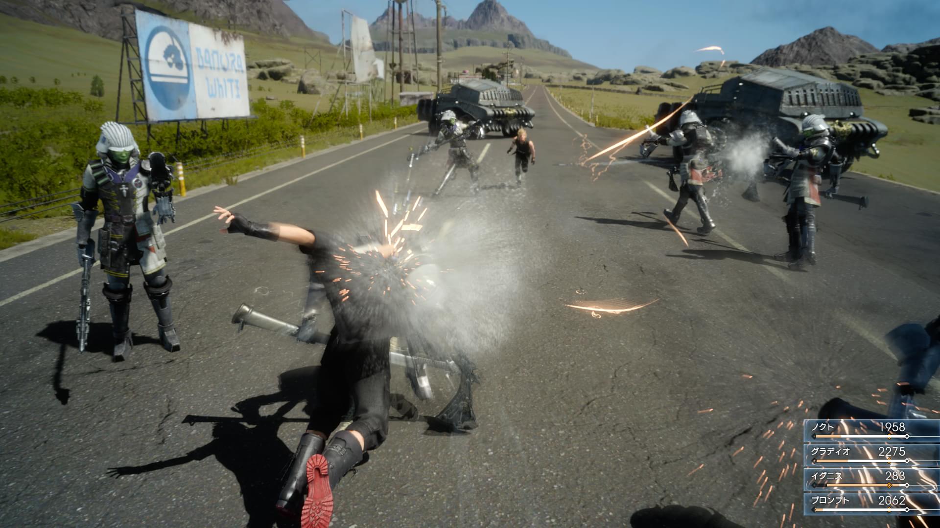 Final Fantasy XV: Noctis cai na porrada em novas imagens