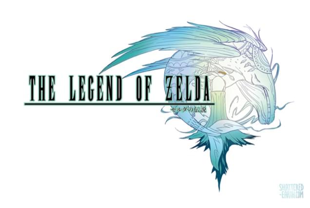 E quando Zelda se funde à logo de Final Fantasy? Veja imagens do resultado