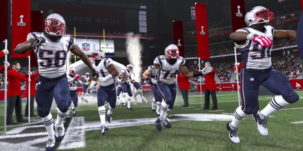 EA Sports simula Super Bowl e dá título da NFL para o New England Patriots