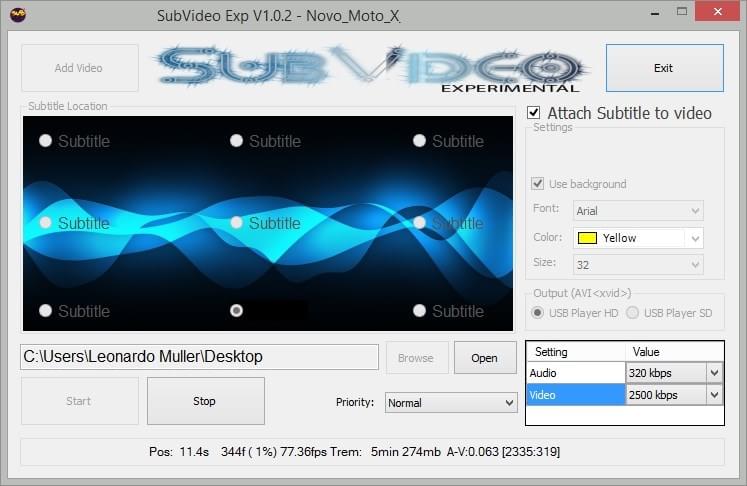Imagem 1 do SubVideo