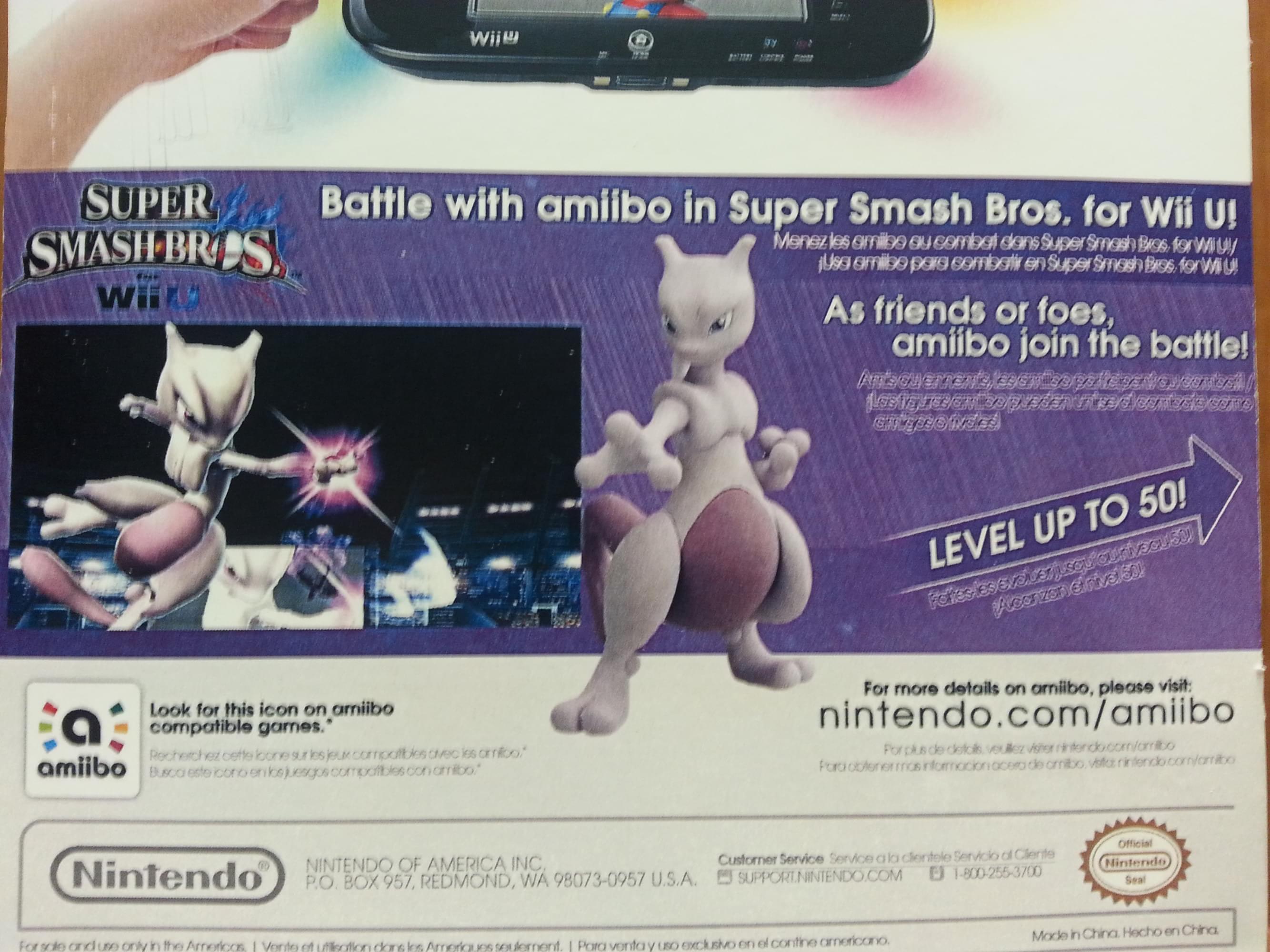 Fã cria Amiibo personalizado do Mewtwo com caixa e tudo