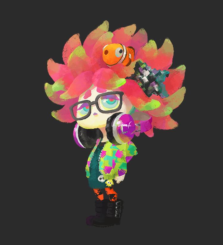 Você poderá personalizar seus personagens em Splatoon